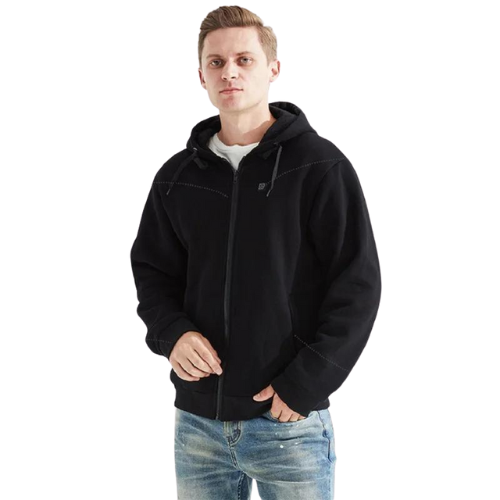 Outlivia® Heated Zip Hoodie