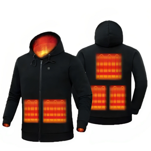 Outlivia® Heated Zip Hoodie